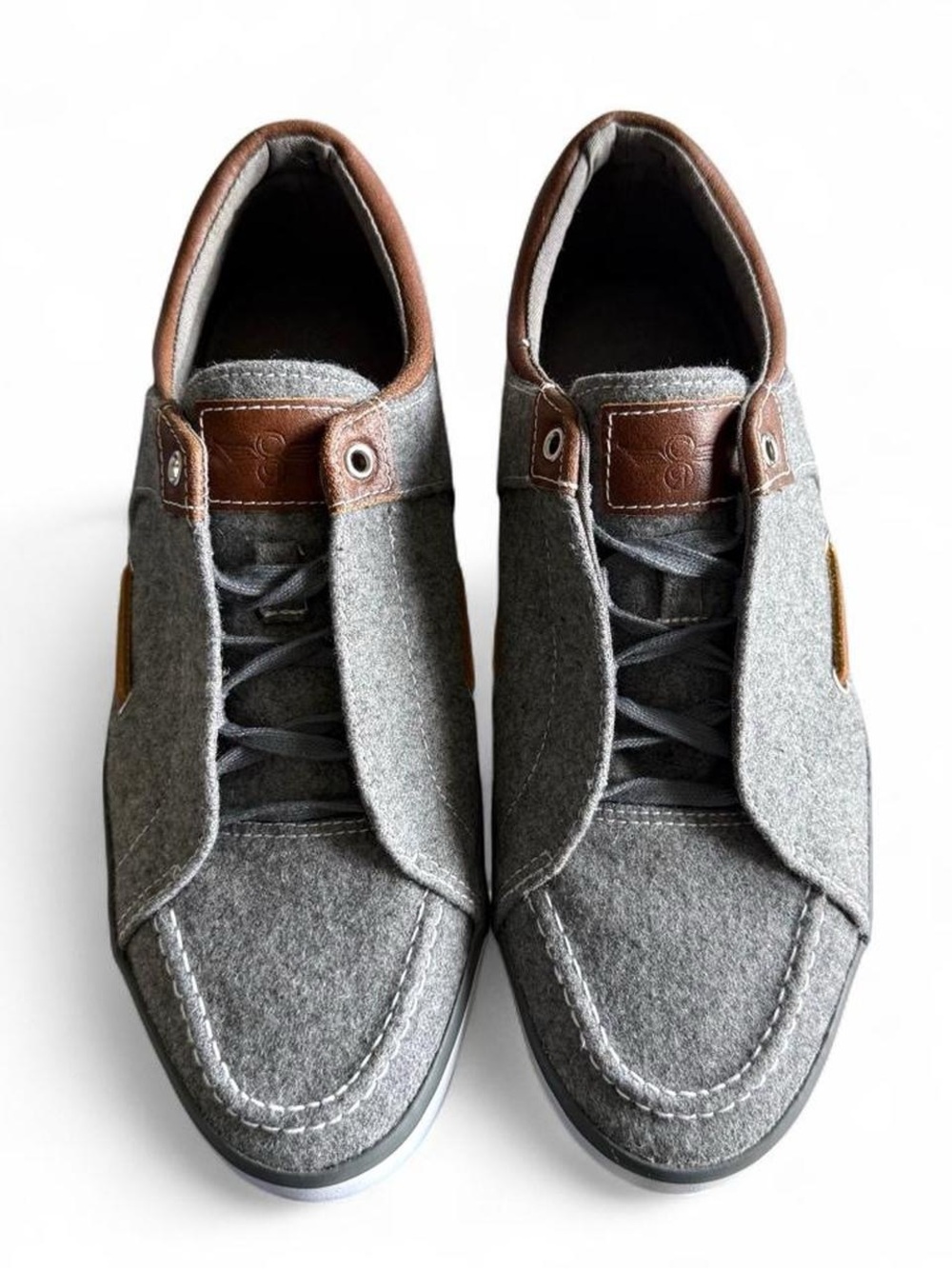 Creative Recreation Luchese gray wool felt sneakers - limited Wool Pack edition